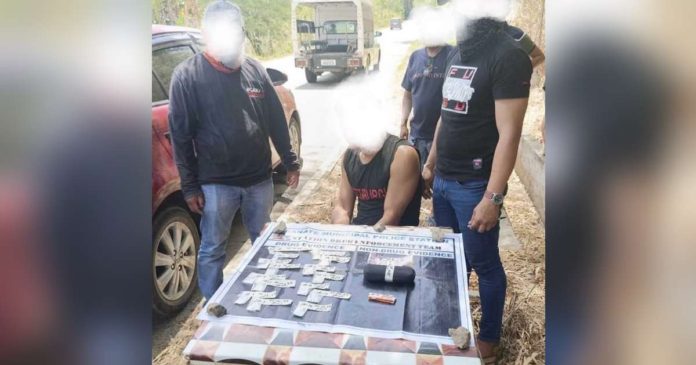 Police arrested high-value drug suspect “Butchoy” in a buy-bust operation in Barangay Managopaya, Banate, Iloilo on May 9. He yielded 50 grams of suspected shabu valued at around P340,000. PHOTO COURTESY OF ILOILO POLICE PROVINCIAL OFFICE