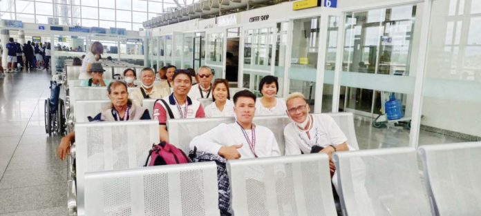 Iloilo Airport’s main passenger terminal can only handle 400 to 450 passengers daily, according to the Civil Aviation Authority of the Philippines in Iloilo. Photo shows the situation at the airport’s passenger terminal on Tuesday, May 14. LEON NEWS LIVE/FACEBOOK PHOTO