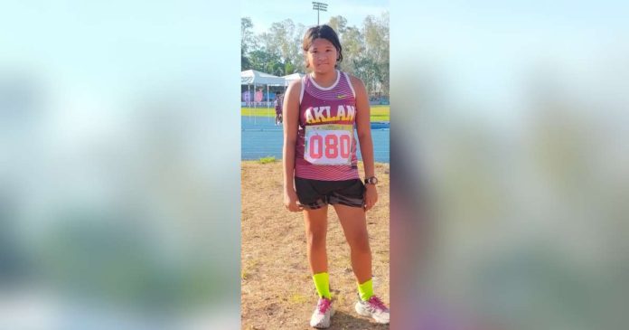 Diovy Red Villasoto Luces won Aklan’s first gold medal in shot put in the 2024 Western Visayas Regional Athletic Association Meet. She achieved an impressive distance of 10.06 meters. JESSIE FLORES/FACEBOOK PHOTO