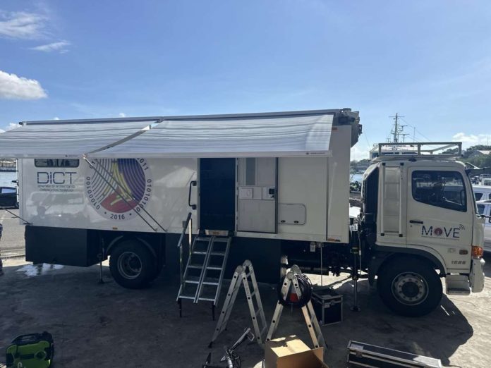 This P50-million Mobile Operations Vehicle for Emergency (MOVE) is designed to respond to all types of disasters. The MOVE operation hub includes its own power system, which features a solar energy source capable of charging mobile devices and other ICT equipment.