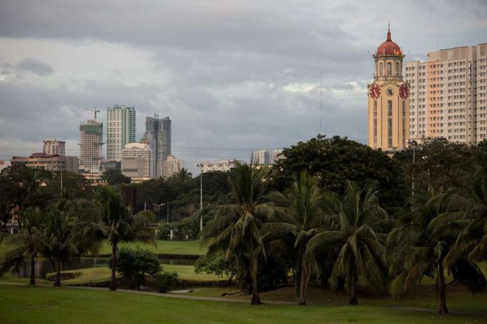 View of Manila City Hall from Intramuros golf course. FERNANDO G. SEPE JR., ABS-CBN NEWS