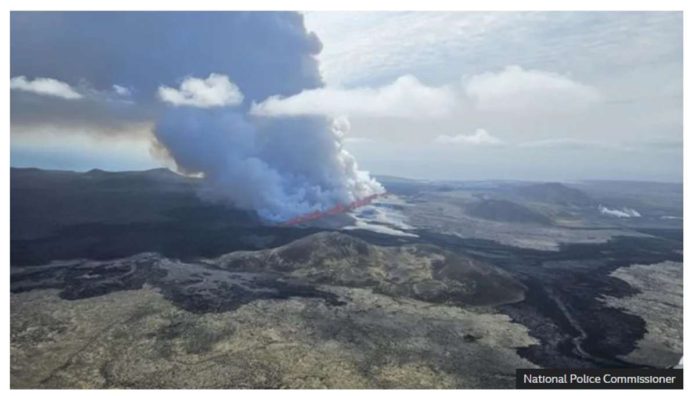 The magma intrusion is moving closer to the town of Grindavík, officials have said. NATIONAL POLICE COMMISSION