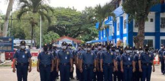 The Bacolod City Police Office deploys around 500 police officers to secure the celebration of the Bacolod Chicken Inasal Festival 2024. BCPO FILE PHOTO