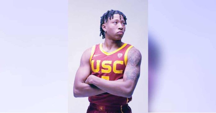 Following his impressive showing in the NBA’s G League Elite Camp recently, Boogie Ellis earned an invite in the NBA Draft Combine held in Chicago over the weekend. PHOTO COURTESY OF USC