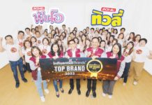 Delighting everyone with good food choices: URC’s Thailand team celebrates a major win as two of its brands, Fun-O and Tivoli, landed in Thailand’s most influential brands list.