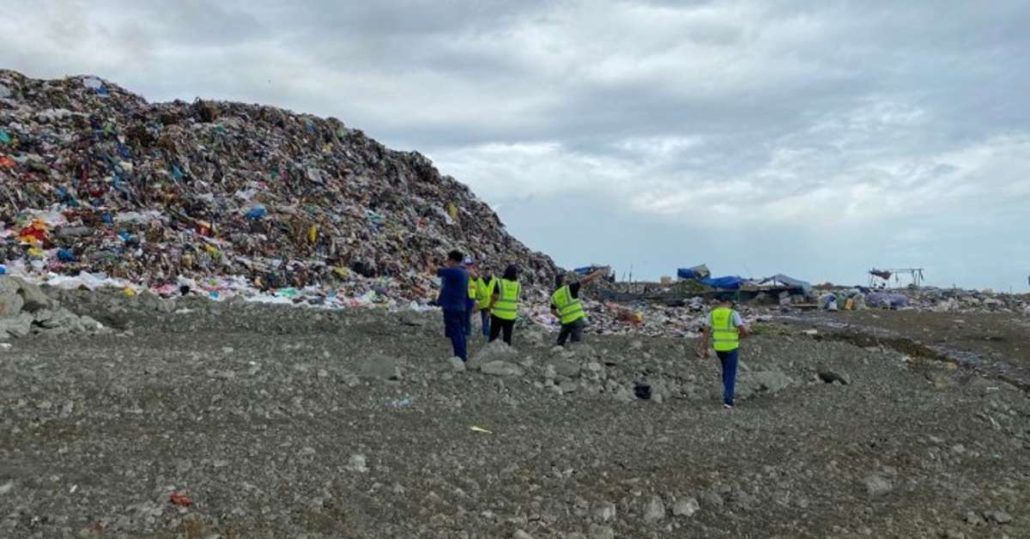 The EcoWaste Coalition is raising awareness of waste-to-energy (WtE)and possible health and environmental impacts of the proposed WtE facility to Iloilo City residents. Photo shows the city dumpsite in Barangay Calajunan, Mandurriao district. PHOTO COURTESY OF ENGR. NEIL RAVENA