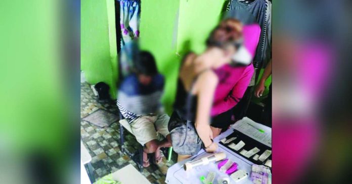 High-value drug suspects identified as aliases “Roy” and “Em-em” were caught with P680,000 worth of suspected shabu in a drug buy-bust operation in Estancia, Iloilo on June 27. IPPO PHOTO