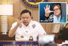 “I know what Sen. Leila de Lima went through. She was in jail for a very long time. I think she has every right to go after those who filed the cases against her,” says Iloilo City’s Mayor Jerry Treñas who, as congressman back in 2017, refused to participate in congressional hearings investigating de Lima for what the then senator insisted were baseless illegal drugs charges.