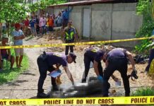 The lifeless body of JP Lego was found half naked in Barangay Poblacion Ilawod, Lambunao, Iloilo on Sunday morning, June 30. AJ/PALCULLO