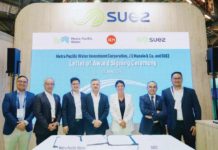 Metro Pacific Water Investments Corporation and Suez, a global leader in environmental services, signed a groundbreaking agreement for the construction of a desalination plant in Iloilo, City. The signing ceremony was held at Marina Bay Sand Convention in Singapore.