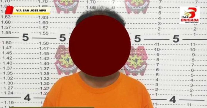 Authorities successfully apprehended the No. 4 most wanted person in Antique for rape charges on June 18. PHOTO COURTESY OF 104.5 BRIGADA –ANTIQUE/FACEBOOK