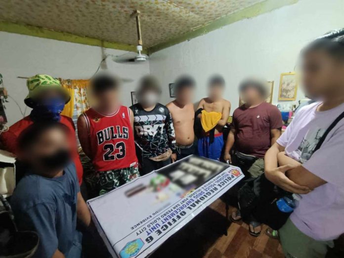 Operatives of the Regional Police Drug Enforcement Unit 6 seized P1.53 million worth of suspected shabu from three suspects in an anti-illegal drug operation in Barangay Bito-on Jaro, Iloilo City on June 1. PRO-6 PHOTO