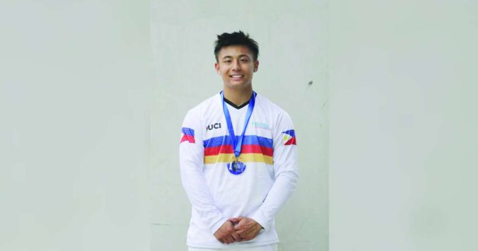 Cyclist Patrick Coo wins the silver medal in the 2024 Asian Cycling Confederation BMX Championships in Thailand. PHOTO FROM PATRICK COO’S FACEBOOK PAGE