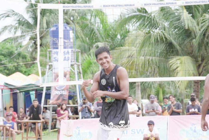 Ranran Abdilla will be paired with AJ Pareja as the Alas Pilipinas duo to headline the nine-team men’s field in the Beach Volleyball Republic on Tour Sipalay leg. BVR FILE PHOTO