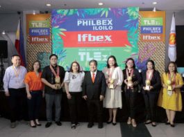 WORLDBEX Founding Chairman Joseph Ang (fifth from the right), together with the co-founding chairwoman Jill Ang (second from the left), with guests from different sectors in Western Visayas.