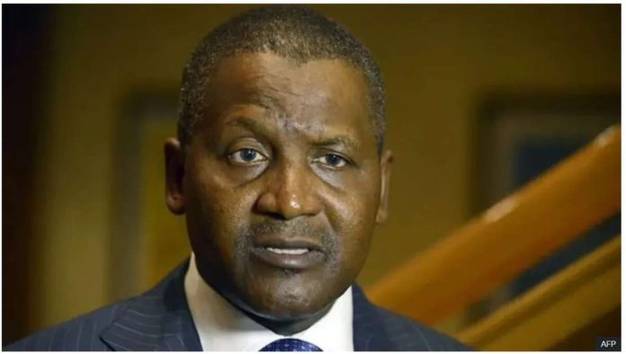 Aliko Dangote says he would not be able to focus on his business if he owned houses around the world. AFP