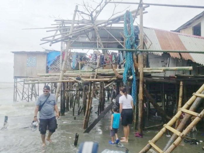 The Iloilo City Government ordered a preemptive evacuation in at least 10 coastal villages as Severe Tropical Storm “Carina” is projected to intensify and become a typhoon today and could further worsen the inclement weather in Western Visayas. ILOILO CITY DRRMO PHOTO