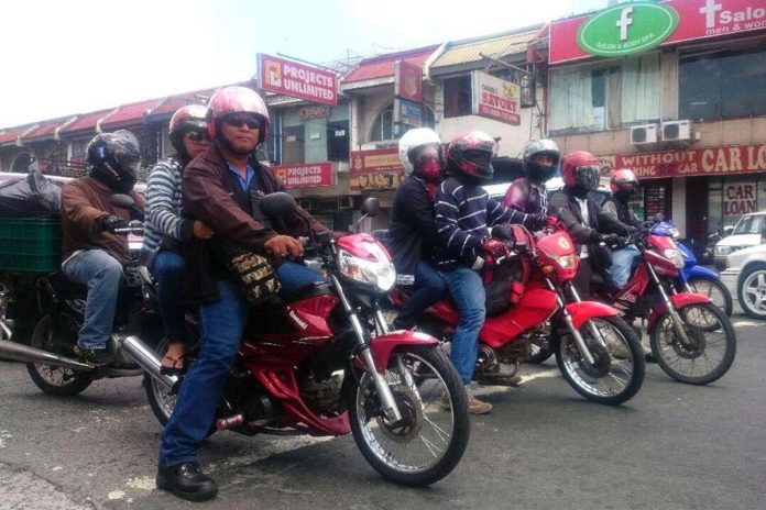 Existing motorcycles for hire, including those for public transport, are currently operating under a pilot study dating back to 2019. GMA NEWS FILE PHOTO