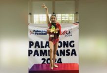 Sheena Jillianne Chua Ty, a student of Special Education Center for the Gifted in Kalayaan, Subic Bay Freeport Zone, participated in Palarong Pambansa for the second straight year after a three-gold, three-silver performance last year in Marikina City. CONTRIBUTED PHOTO
