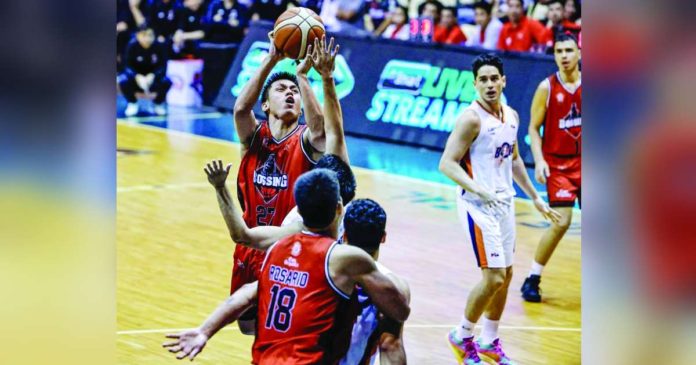 Rey Nambatac’s transfer from the Bossing to the Tropang Giga did not come easy. It took close to a month. PBA PHOTO