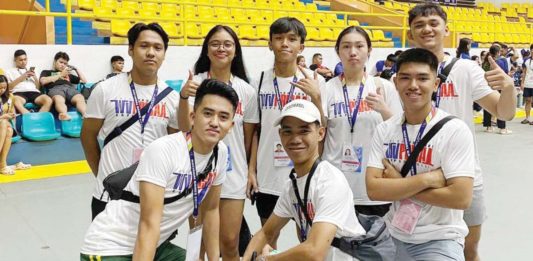 Some Iloilo City-based taekwondo jins won gold medals in the PRISAA National Games 2024 taekwondo event. PHOTO COURTESY OF ILOILO MVP TAEKWONDO GYM