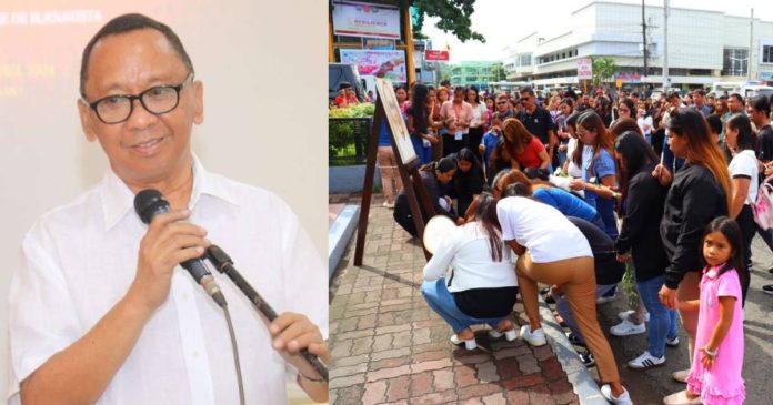 Officials and employees of San Jose de Buenavista local government led by acting Mayor Delfin Justin Rios Encarnacion paid tribute to Mayor Elmer Untaran who passed away on Tuesday afternoon, July 2. MAYOR ELMER UNTARAN/FACEBOOK PHOTOS