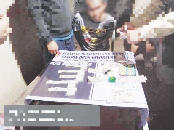 Alias “Jar-R” was found with around P364,000 worth of suspected shabu in a buy-bust operation in Estancia, Iloilo on Sunday, August 11. PHOTO COURTESY OF IPPO