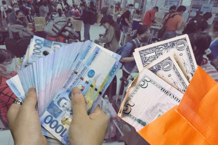 The United States accounted for the highest share in cash remittances from overseas Filipinos from January to June 2024 at 40.99%. PHOTO COURTESY OF GMA INTEGRATED NEWS