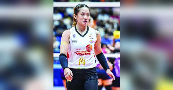 Negrense Kiesha Bedonia delivered another strong performance for PLDT High Speed Hitters. PVL PHOTO