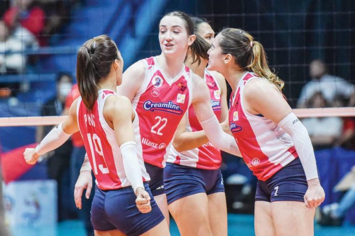 The Creamline Cool Smashers will have a longer preparation time after the PVL postponed the scheduled Reinforced Conference knockout semifinals games to Saturday. PVL PHOTO