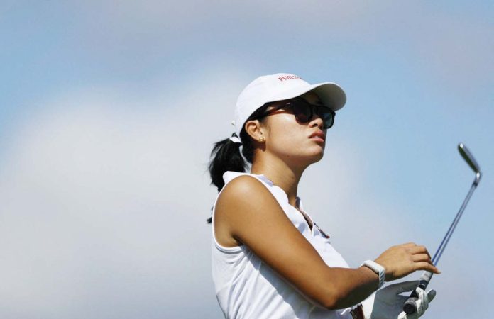 Filipina golfer Bianca Pagdanganan settled for a fourth-place finish in the women’s individual stroke play in the 2024 Paris Olympics. REUTERS