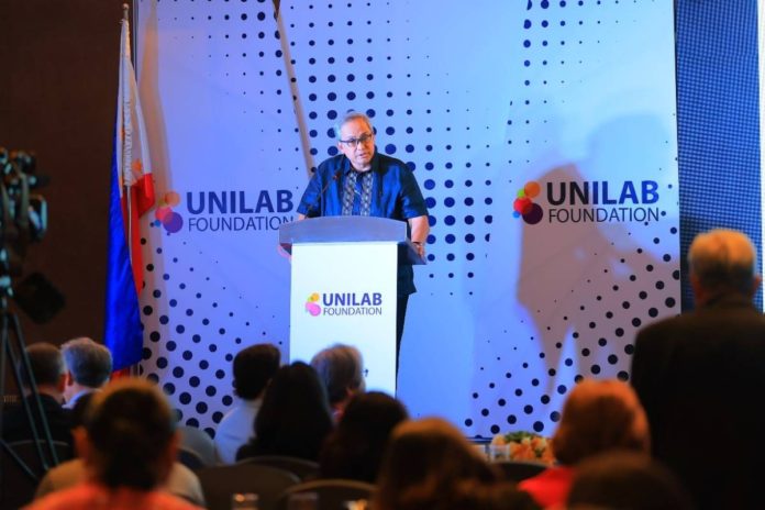 Unilab Foundation Executive Director Jose Maria A. Ochave emphasized the commitment of the Unilab Center for Health Policy (UCHP) to providing a platform for a collaborateve and evidence-based laboratory in pursuit of the goals of Universal Health Care.