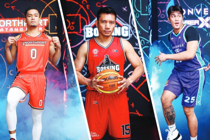 Ilonggo Juan Paolo Taha, Negrense James Yap, and Aklanon Keith Zaldivar are among the 16 Western Visayas-based players lined up for the 2024 PBA Governors’ Cup. PHOTO COURTESY OF PBA RUSH/CIGNAL TV