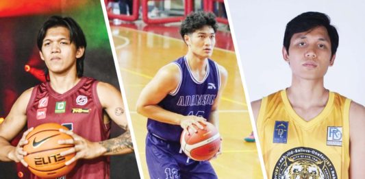 Ilonggos Gerry Abadiano of University of the Philippines Fighting Maroons and Flever Dignadice of Adamson University Falcons, and Capiznon Christian Manaytay are among the Western Visayas-based players suiting up in UAAP Season 87. FACEBOOK PHOTOS