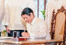 “No more backdoors, no more shortcuts, and certainly, no more turning a blind eye in the Bagong Pilipinas,” says President Ferdinand Marcos Jr. upon signing the Anti-Agricultural Economic Sabotage Act. PCO