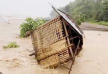 This house in Barangay Yapo, Barbaza, Antique, was swept away due to river overflow triggered by relentless monsoon rains between September 12 and September 15, 2024. The severe weather led to the damage of 27 houses throughout the province. PHOTO COURTESY OF DALAGANG PROBINSYANA VIA ANTIQUE NEWS UPDATE/FB