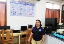 Antique Provincial Librarian Grace Magullado prepares for the setting up of a hub for the Technology for Education, Employment, Entrepreneurs and Economic Development program at the provincial library at the old capitol in San Jose de Buenavista town on Monday, Sept. 23, 2024. PNA PHOTO BY ANNABEL CONSUELO J. PETINGLAY