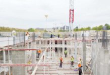 The 680-room Hotel101-Madrid in Madrid, Spain is slated for completion by the end of 2025. Photo shows the ongoing construction of Hotel101-Madrid.