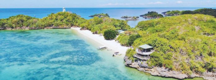 Taklong Island National Marine Reserve, located in barangays Lapaz and San Roque in Nueva Valencia, Guimaras, is one of the marine protected areas in the Philippines. TAKLONG ISLAND NATIONAL MARINE RESERVE – TINMR/FACEBOOK PHOTO