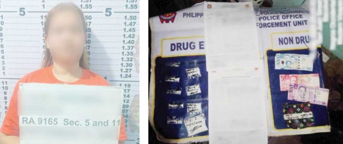 The 37-year-old alias “Liezel” yielded P442,000 worth of suspected shabu in a buy-bust operation in Barangay 2, Bacolod City on Sept. 15, 2024. PRO-6 PHOTOS