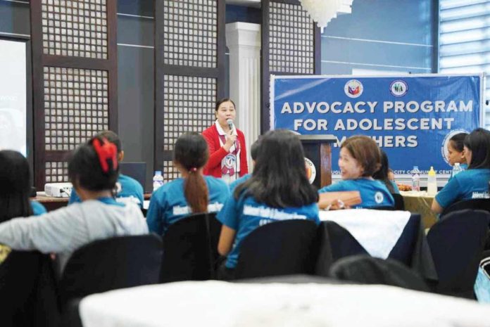 Teenage mothers in Bago City, Negros Occidental attended a seminar aimed at capacitating them to become more resilient as they cope with life’s challenges. THE CITYBRIDGE (BAGO CITY NEWSLETTER) PHOTO