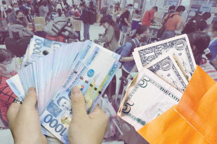 Remittances from overseas Filipinos climbed for the third straight month in July to hit the highest level in seven months, data released by the Bangko Sentral ng Pilipinas on Monday, Sept. 16, showed. PHOTO COURTESY OF GMA NEWS