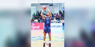 Omar Larupay finished with a double-double of 18 points and 11 rebounds to be named Player of the Game. MPBL PHOTO