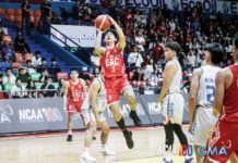 King Gurtiza leads Emilio Aguinaldo Generals to an overtime win against Arellano University Chiefs. PHOTO COURTESY OF NCAA/GMA SPORTS