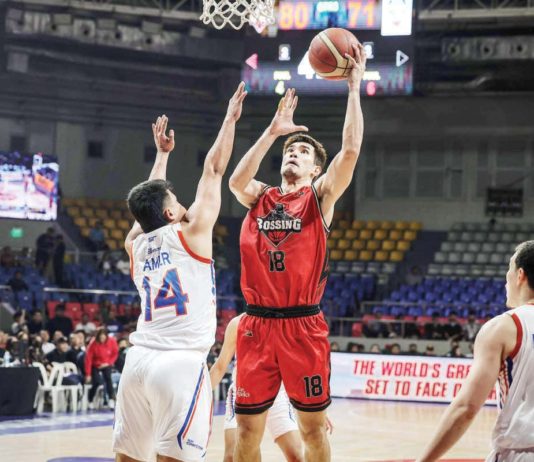 Jeth Troy Rosario set the tone in Blackwater Bossing’s dominant win over NLEX Road Warriors.