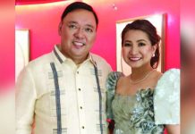 Harry Roque and his wife Mylah Roque. PHOTO FROM HARRY ROQUE’S FACEBOOK PAGE