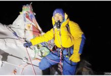 Nima Rinji Sherpa, 18, climbed the world's eighth-highest mountain shortly after his high school exams. 14 PEAKS EXPEDITION