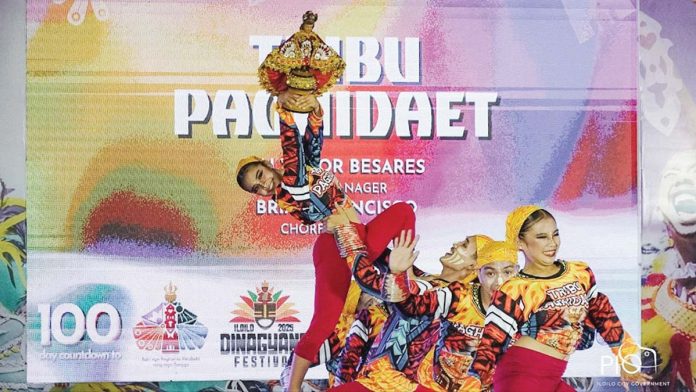 A GLIMPSE OF FAITH AND CULTURE. Tribu Paghidaet gives a glimpse of their performance during the kickoff of the 100-day countdown to the 2025 Iloilo Dinagyang Festival at SM City Iloilo. ILOILO CITY GOVERNMENT PHOTO