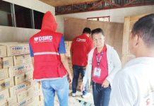 Personnel of the Department of Social Welfare and Development in Western Visayas inspect prepositioned goods in Antique Province in preparation for Tropical Storm “Kristine”. PHOTO FROM DSWD-6