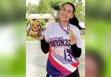 Marishka Alexandria Andrada is the “most valuable player” during the 32nd Pintaflores Volleyball Tournament 15-and-Under Category. CONTRIBUTED PHOTO